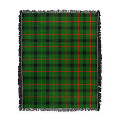 Scottish Tartan Kincaid Modern Clan Woven Blanket Plaid Style