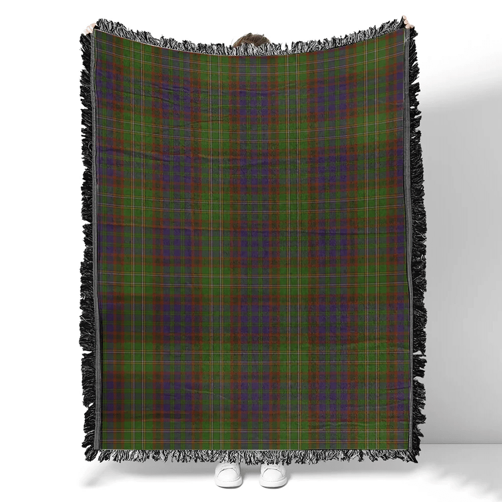 Scottish Tartan Cunningham Hunting Modern Clan Woven Blanket Plaid Style