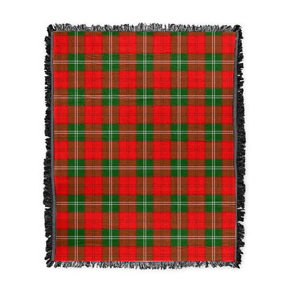 Scottish Tartan Lennox Modern Clan Woven Blanket Plaid Style