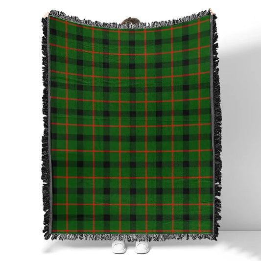 Scottish Tartan Kincaid Modern Clan Woven Blanket Plaid Style