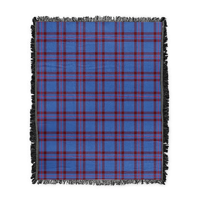 Scottish Tartan Elliot Modern Clan Woven Blanket Plaid Style