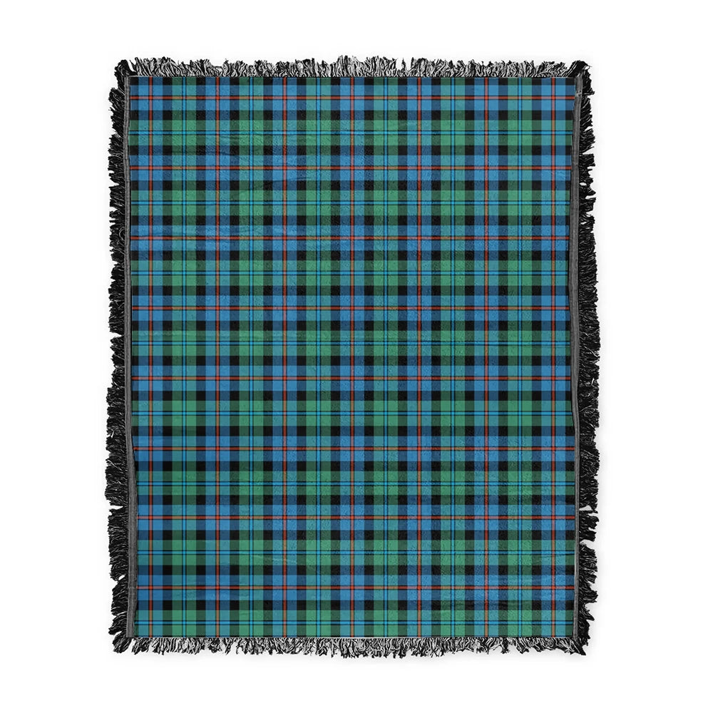 Scottish Tartan Campbell of Cawdor Ancient Clan Woven Blanket Plaid Style