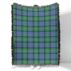 Scottish Tartan Bowie Ancient Clan Woven Blanket Plaid Style