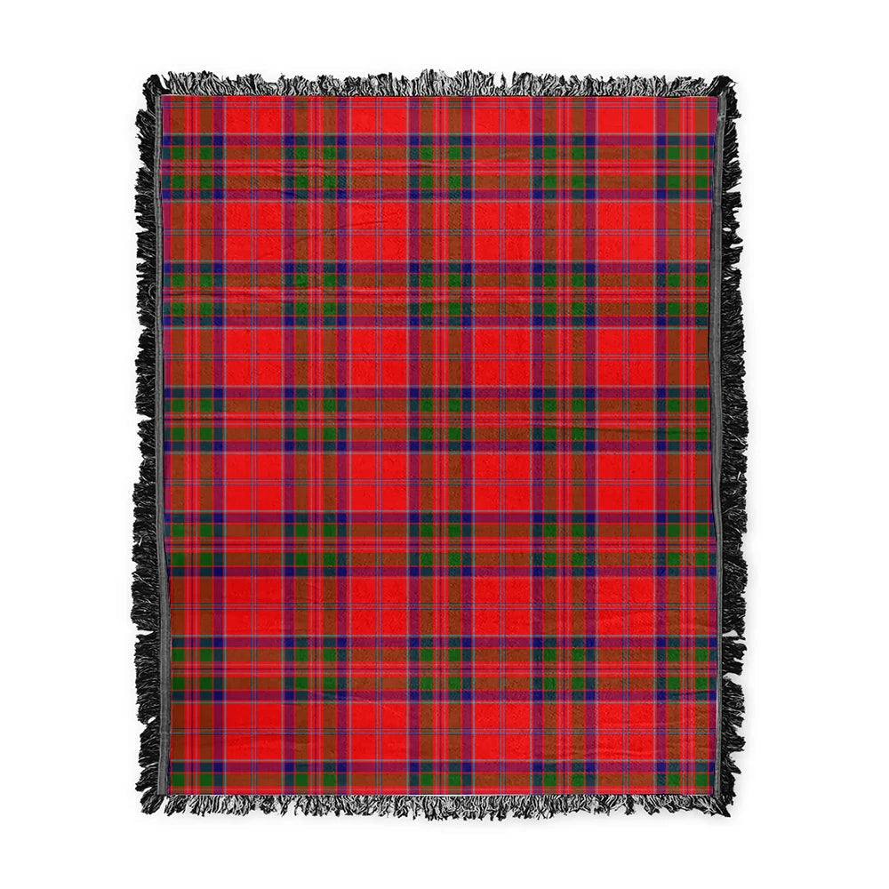 Scottish Tartan MacGillivray Modern Clan Woven Blanket Plaid Style