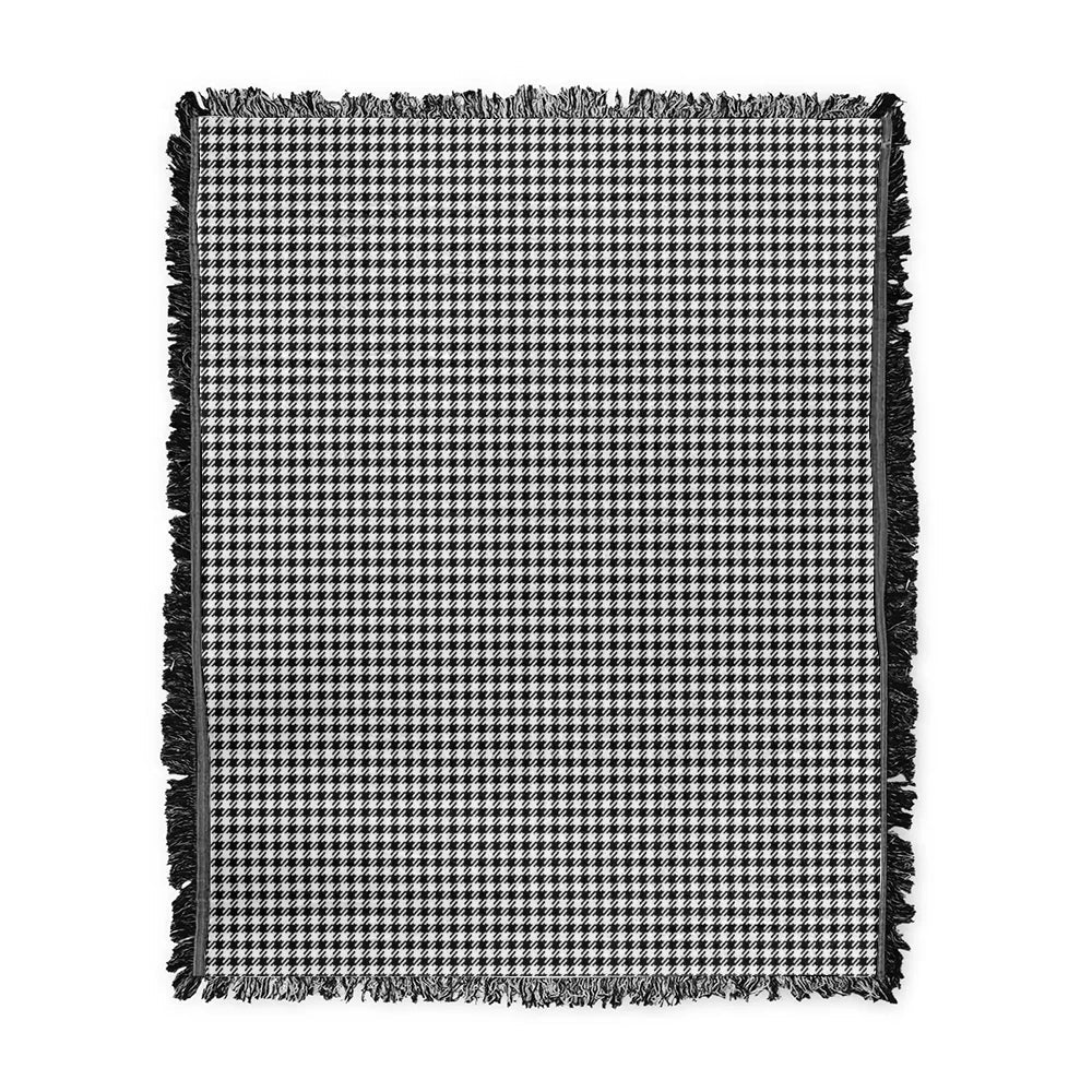 Scottish Tartan Shepherd Clan Woven Blanket Plaid Style