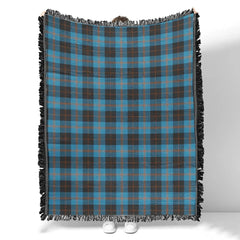 Scottish Tartan Angus Ancient Clan Woven Blanket Plaid Style