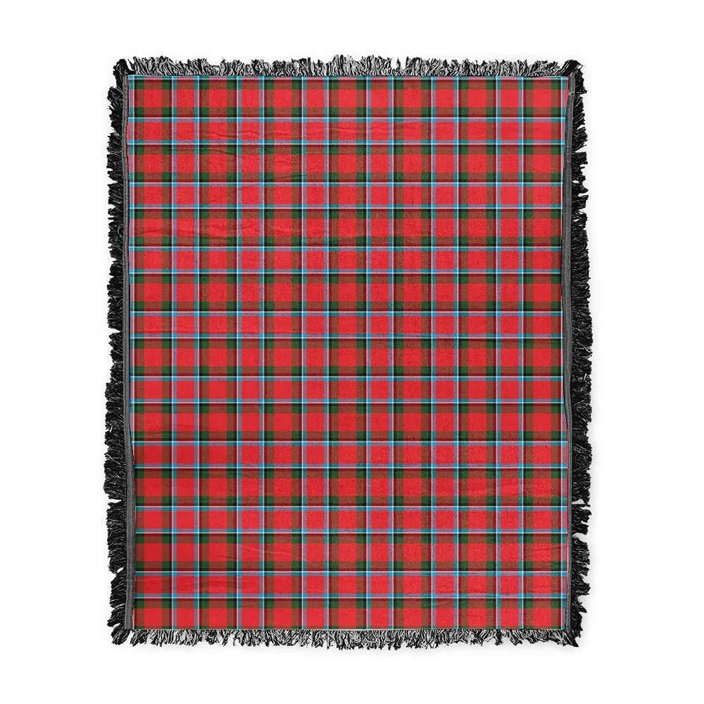 Scottish Tartan Sinclair Modern Clan Woven Blanket Plaid Style