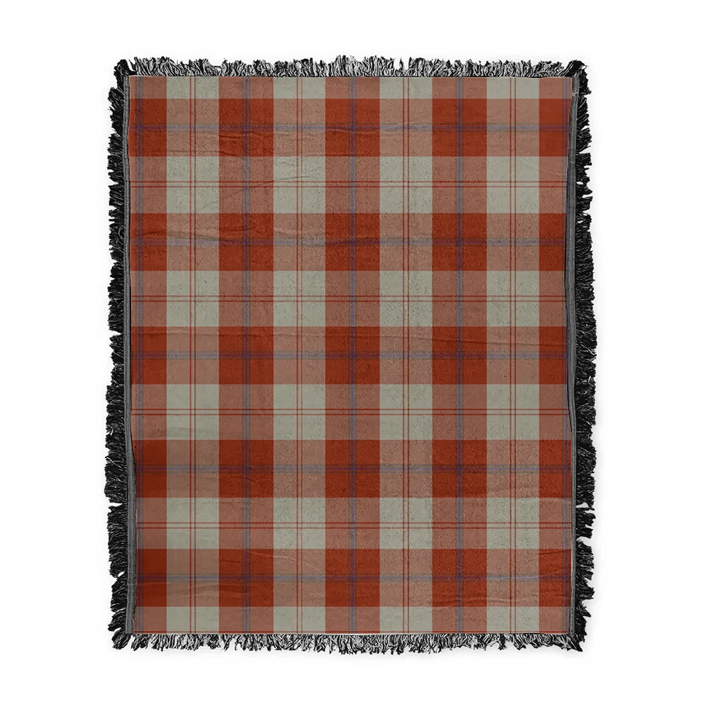 Scottish Tartan Davidson Dress Dancers Clan Woven Blanket Plaid Style