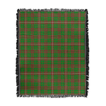 Scottish Tartan MacKinnon Hunting Modern Clan Woven Blanket Plaid Style