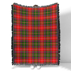 Scottish Tartan Somerville Modern Clan Woven Blanket Plaid Style