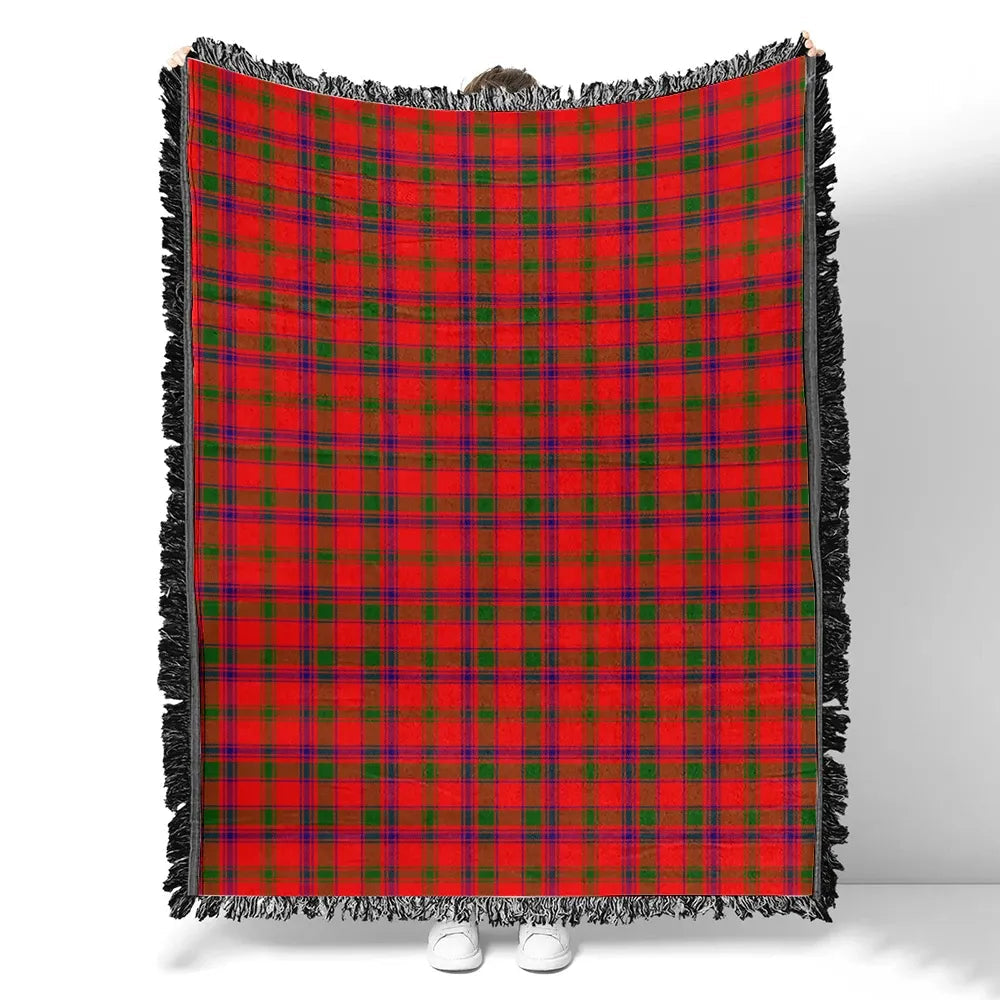 Scottish Tartan MacColl Modern Clan Woven Blanket Plaid Style