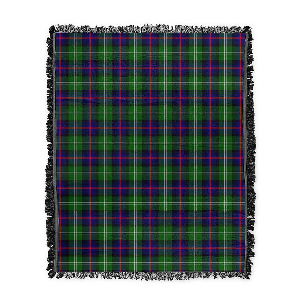 Scottish Tartan Sutherland Modern Clan Woven Blanket Plaid Style