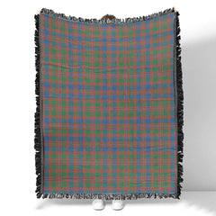 Scottish Tartan MacIntyre Ancient Clan Woven Blanket Plaid Style