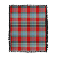 Scottish Tartan MacLeay Clan Woven Blanket Plaid Style