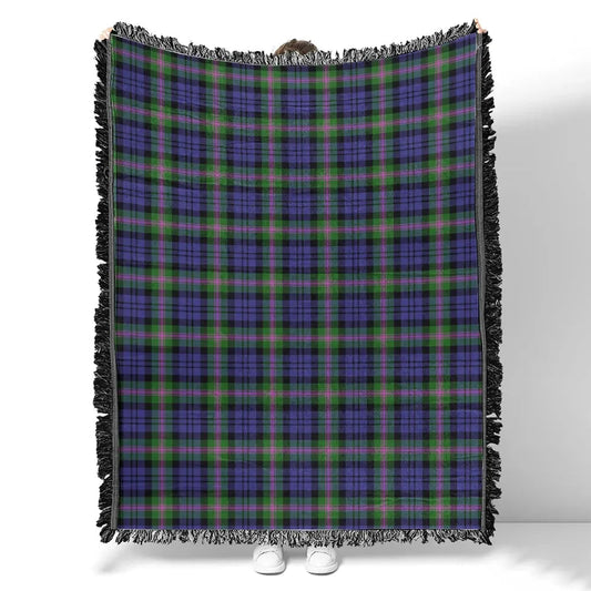 Scottish Tartan Baird Modern Clan Woven Blanket Plaid Style