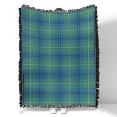 Scottish Tartan Oliphant Ancient Clan Woven Blanket Plaid Style