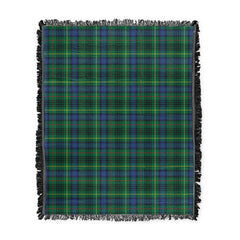 Scottish Tartan Stewart Hunting Modern Clan Woven Blanket Plaid Style