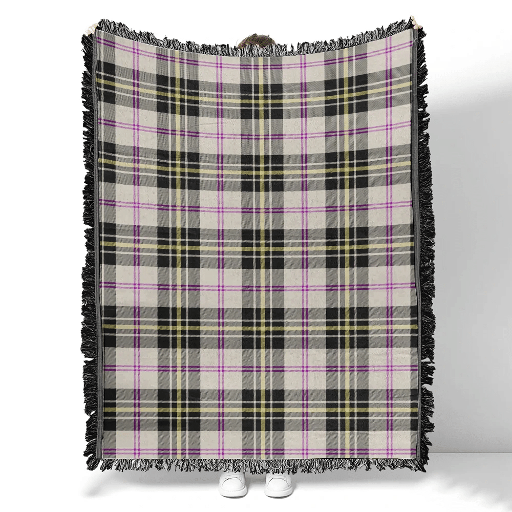 Scottish Tartan MacPherson Dress Ancient Clan Woven Blanket Plaid Style