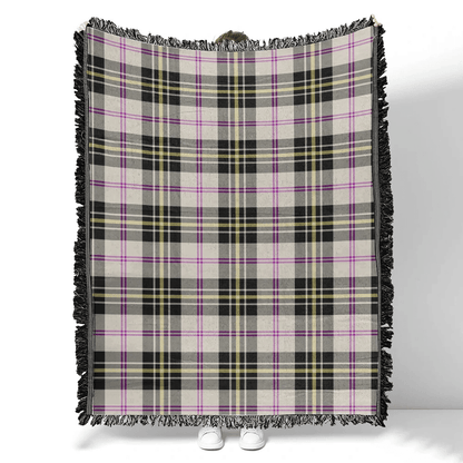 Scottish Tartan MacPherson Dress Ancient Clan Woven Blanket Plaid Style