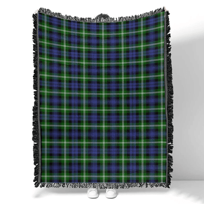 Scottish Tartan Baillie Modern Clan Woven Blanket Plaid Style