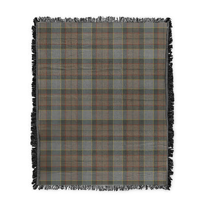 Scottish Tartan Outlander Fraser Clan Woven Blanket Plaid Style