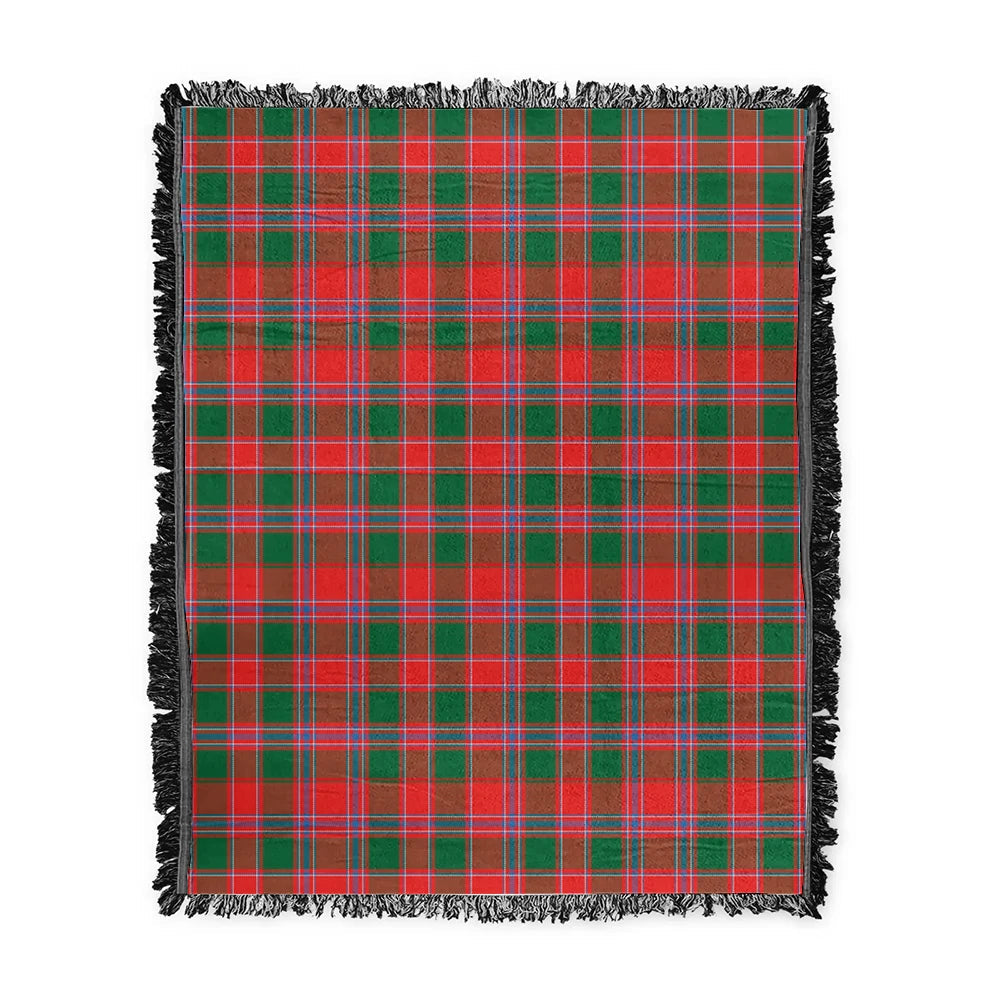 Scottish Tartan Dalziel Modern Clan Woven Blanket Plaid Style