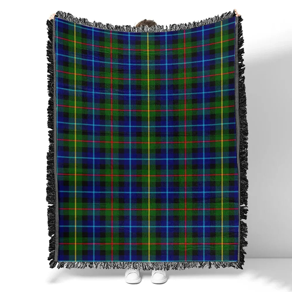 Scottish Tartan Smith Modern Clan Woven Blanket Plaid Style