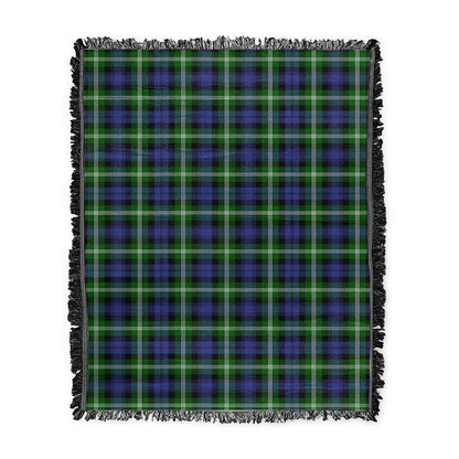 Scottish Tartan Baillie Modern Clan Woven Blanket Plaid Style