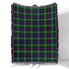 Scottish Tartan Sutherland Modern Clan Woven Blanket Plaid Style