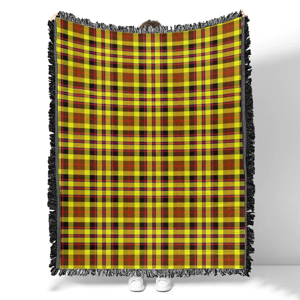 Scottish Tartan Jardine Clan Woven Blanket Plaid Style