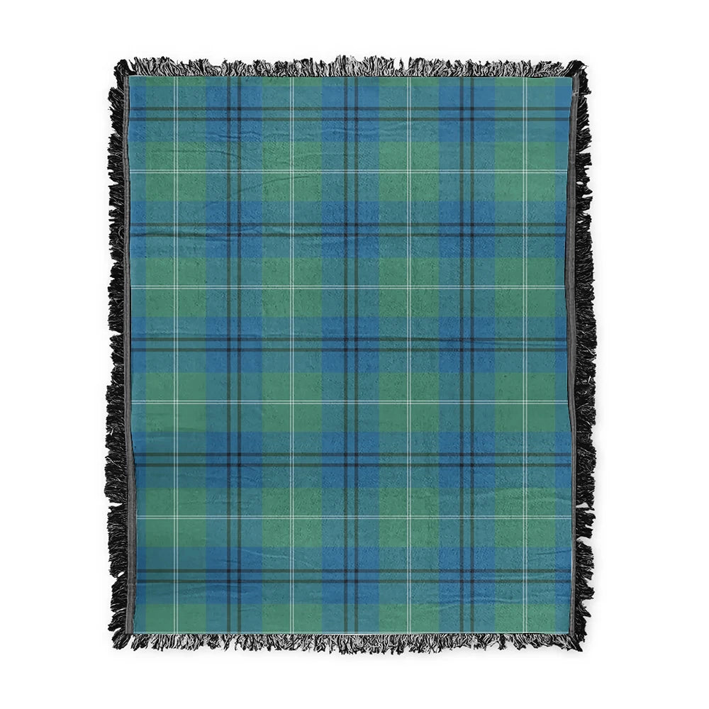 Scottish Tartan Oliphant Ancient Clan Woven Blanket Plaid Style