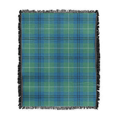 Scottish Tartan Oliphant Ancient Clan Woven Blanket Plaid Style