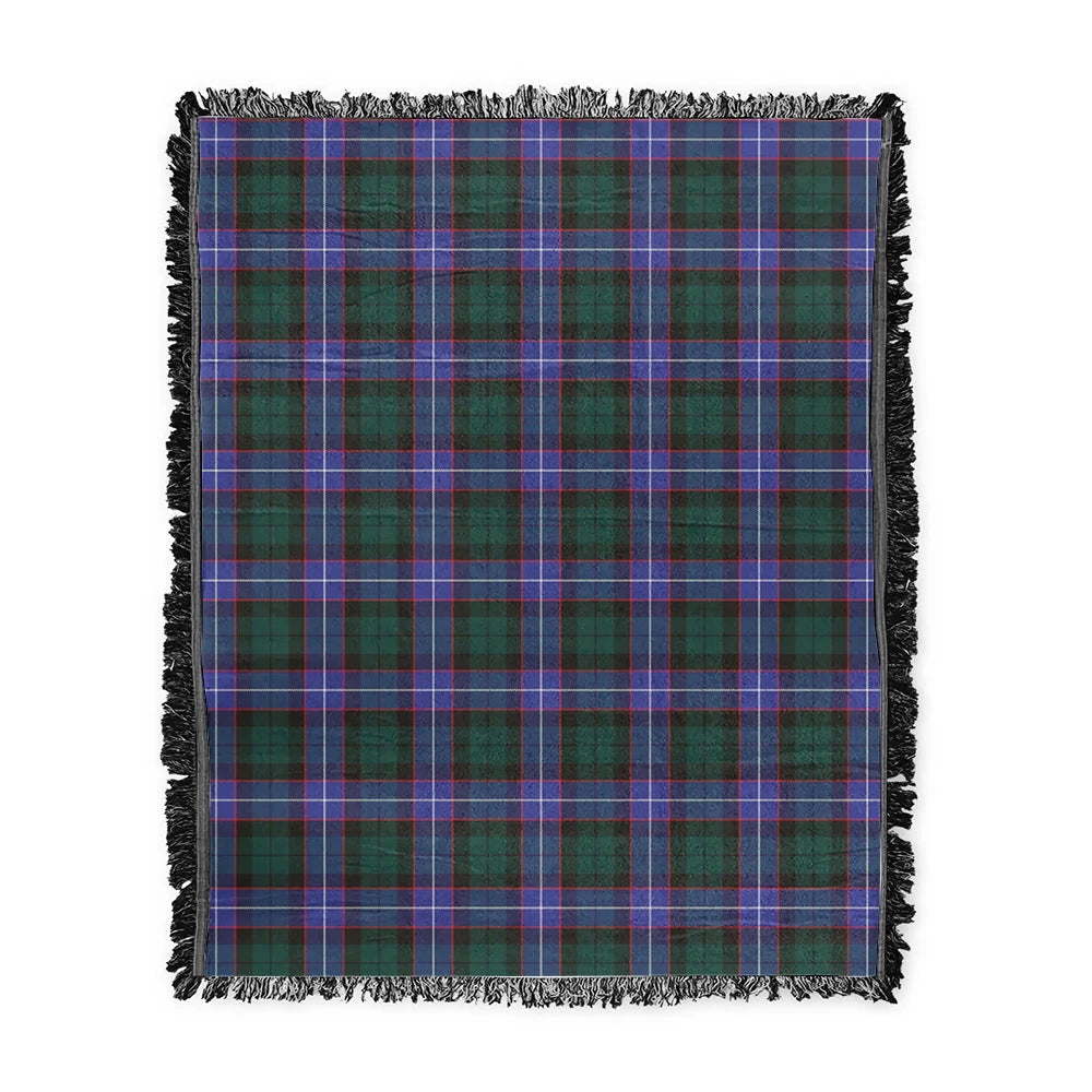 Scottish Tartan Guthrie Modern Clan Woven Blanket Plaid Style