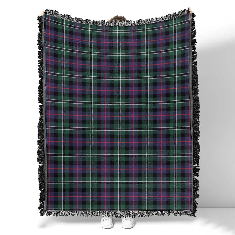Scottish Tartan Rose Hunting Modern Clan Woven Blanket Plaid Style