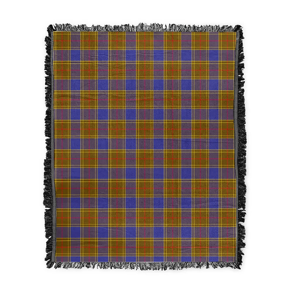 Scottish Tartan Balfour Modern Clan Woven Blanket Plaid Style