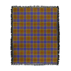 Scottish Tartan Balfour Modern Clan Woven Blanket Plaid Style