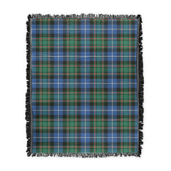 Scottish Tartan MacRae Hunting Ancient Clan Woven Blanket Plaid Style