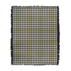 Scottish Tartan Burns Check Clan Woven Blanket Plaid Style