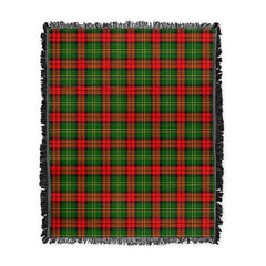Scottish Tartan Blackstock Clan Woven Blanket Plaid Style
