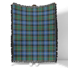 Scottish Tartan MacRae Hunting Ancient Clan Woven Blanket Plaid Style