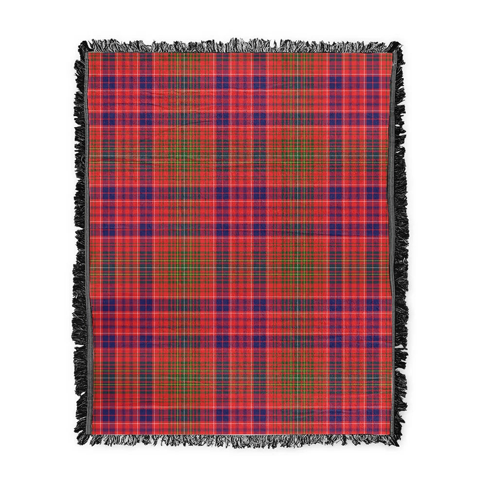 Scottish Tartan Lumsden Modern Clan Woven Blanket Plaid Style