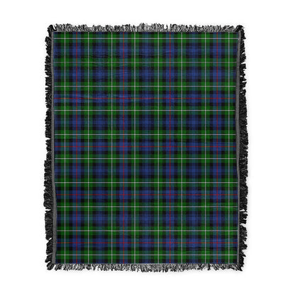 Scottish Tartan MacKenzie Modern Clan Woven Blanket Plaid Style