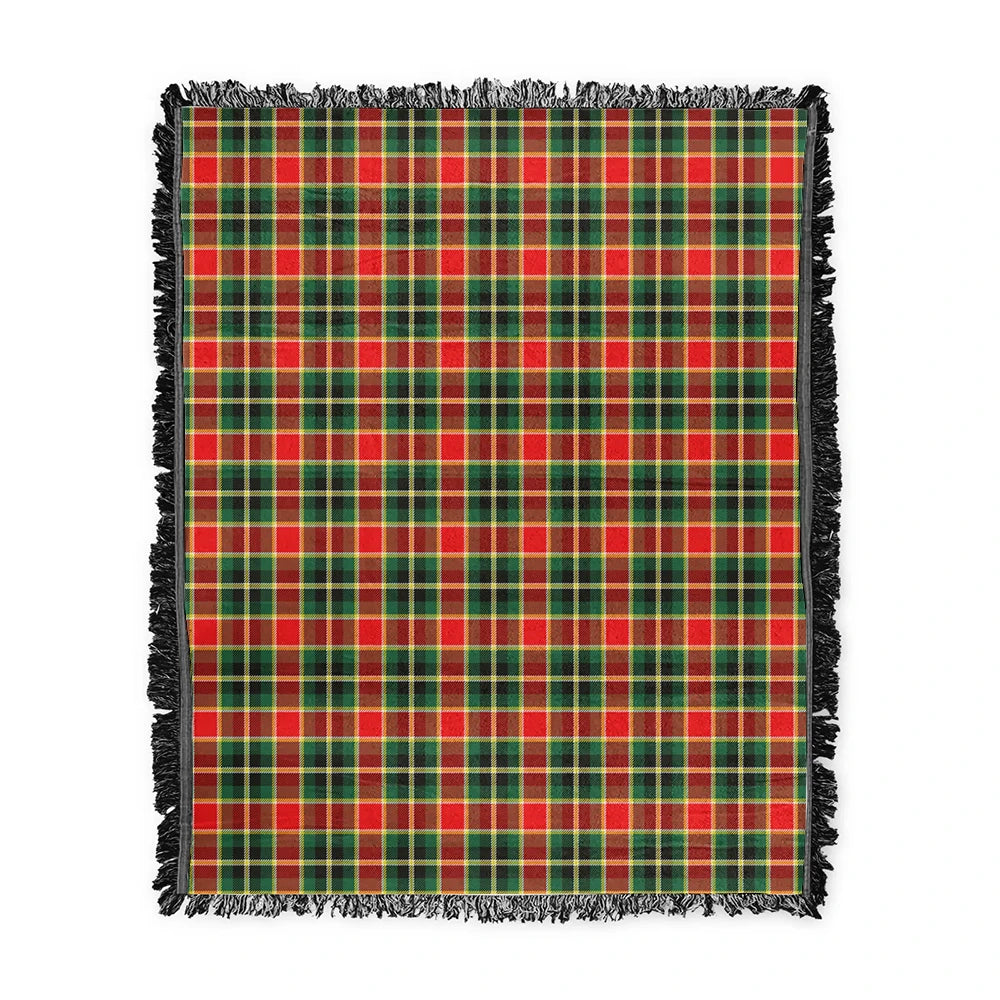 Scottish Tartan MacLachlan Hunting Modern Clan Woven Blanket Plaid Style