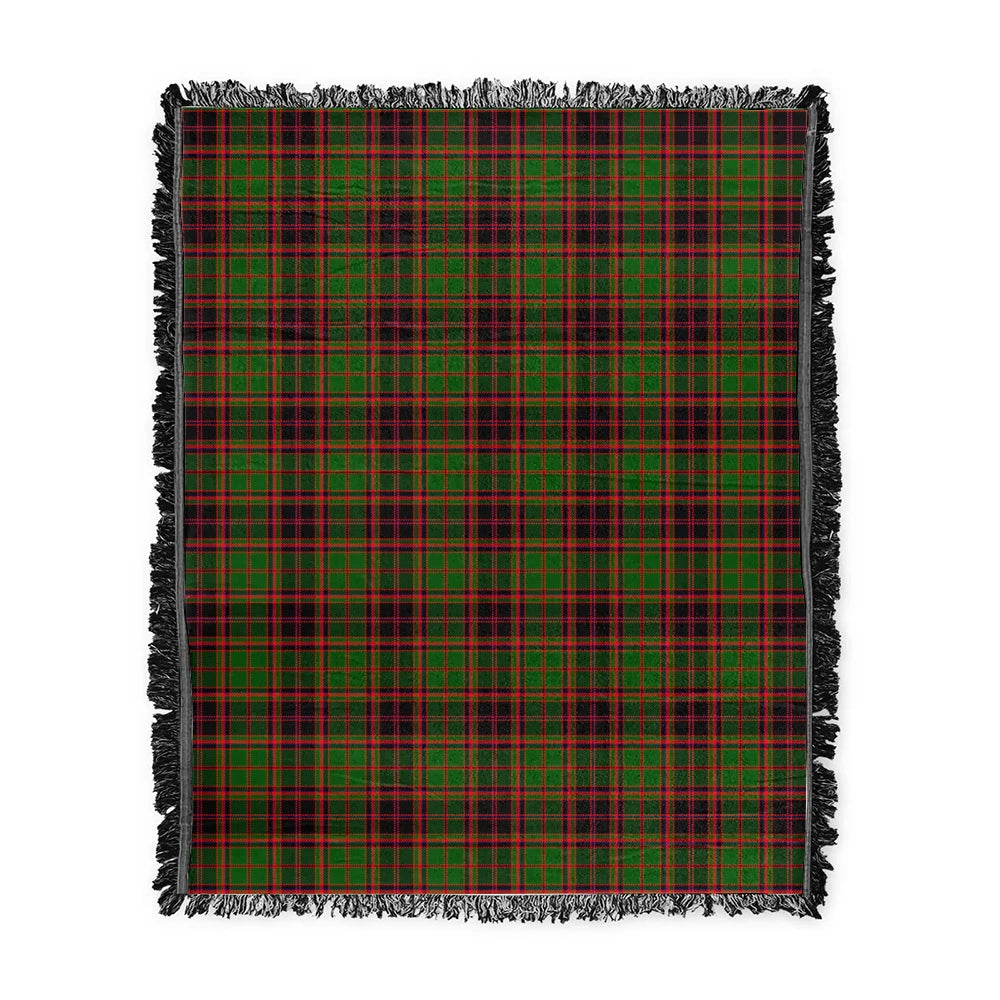 Scottish Tartan Buchan Modern Clan Woven Blanket Plaid Style