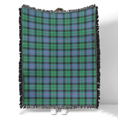 Scottish Tartan Morrison Ancient Clan Woven Blanket Plaid Style