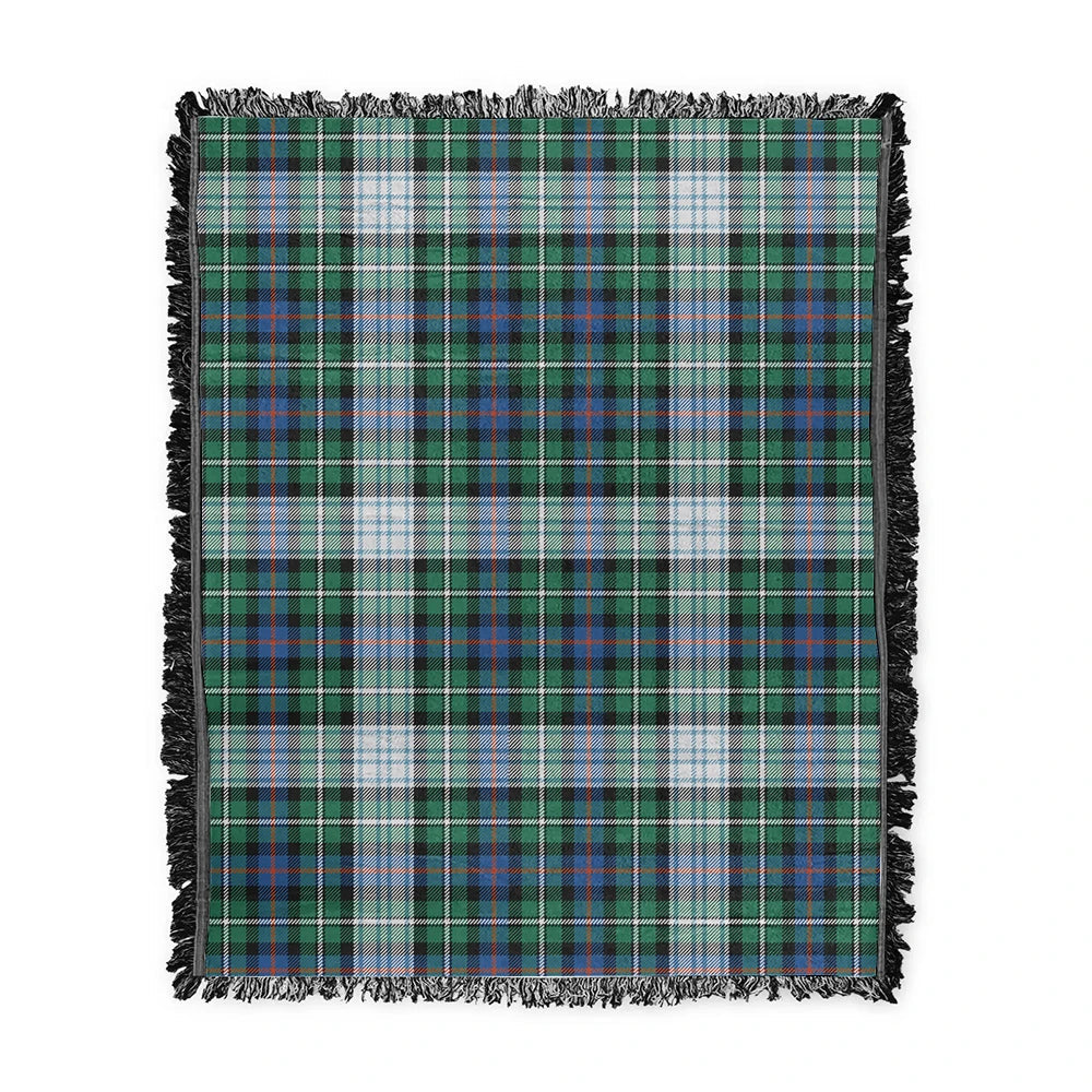Scottish Tartan MacKenzie Dress Ancient Clan Woven Blanket Plaid Style