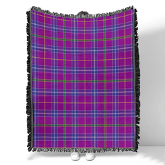 Scottish Tartan Jackson Clan Woven Blanket Plaid Style