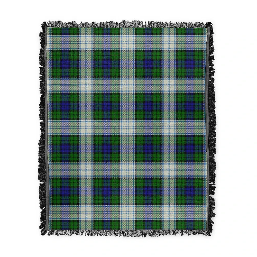 Scottish Tartan Blackwatch Dress Modern Clan Woven Blanket Plaid Style