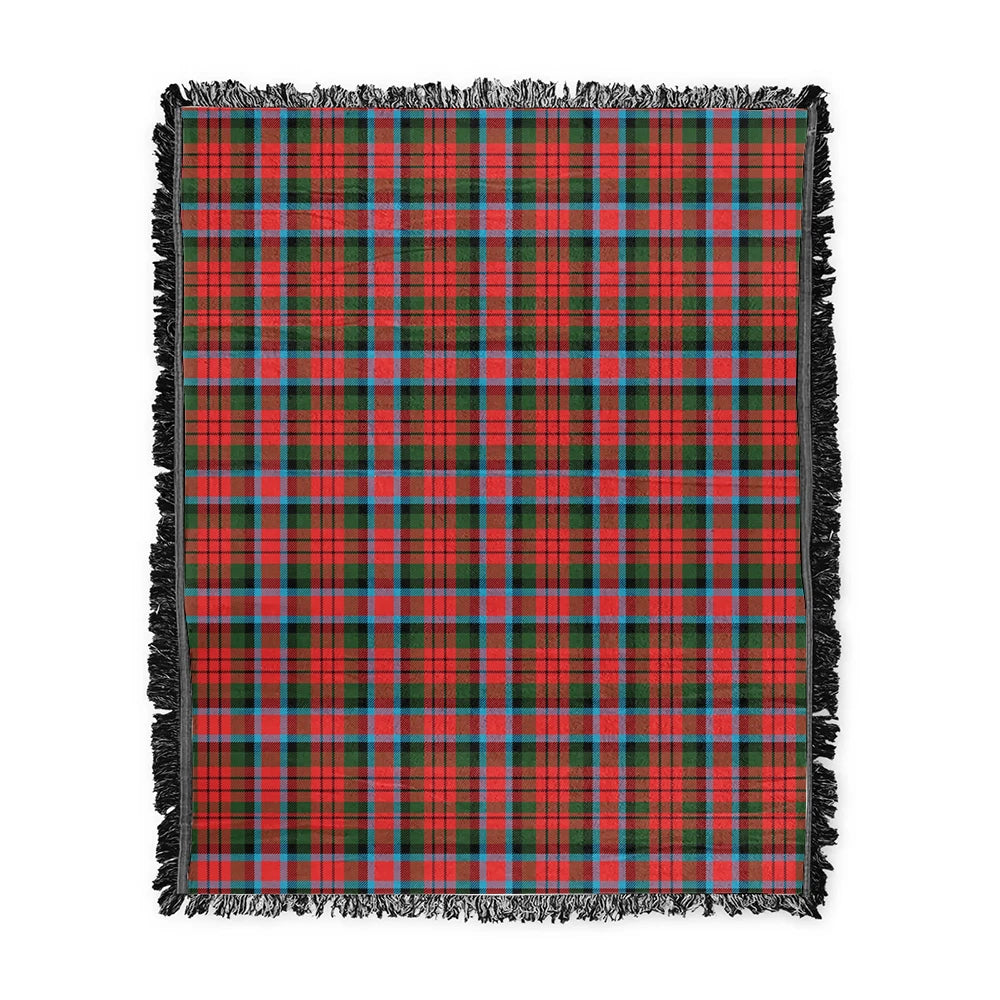 Scottish Tartan MacDuff Modern Clan Woven Blanket Plaid Style