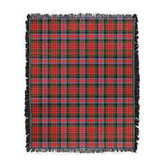 Scottish Tartan MacDuff Modern Clan Woven Blanket Plaid Style